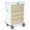 Mri Safe Carts MR-Conditional 6 Drawer Anesthesia Cart, Key locking MR6K - alternate 1